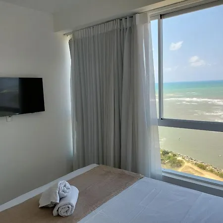 Flats Com Vista Mar No Marinas Da Barra Por Yolo Villa Recife Room photo